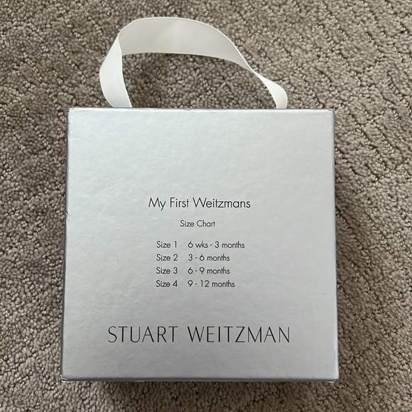 Stuart Weitzman baby Nantucket gold shoes - Picture 8 of 8